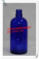 高档100ml 蓝色精油瓶 玻璃 试剂瓶 化妆品瓶 精油瓶空瓶