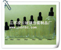 100ml 白色透明精油瓶子 塑料滴管盖 医药瓶 化妆品瓶
